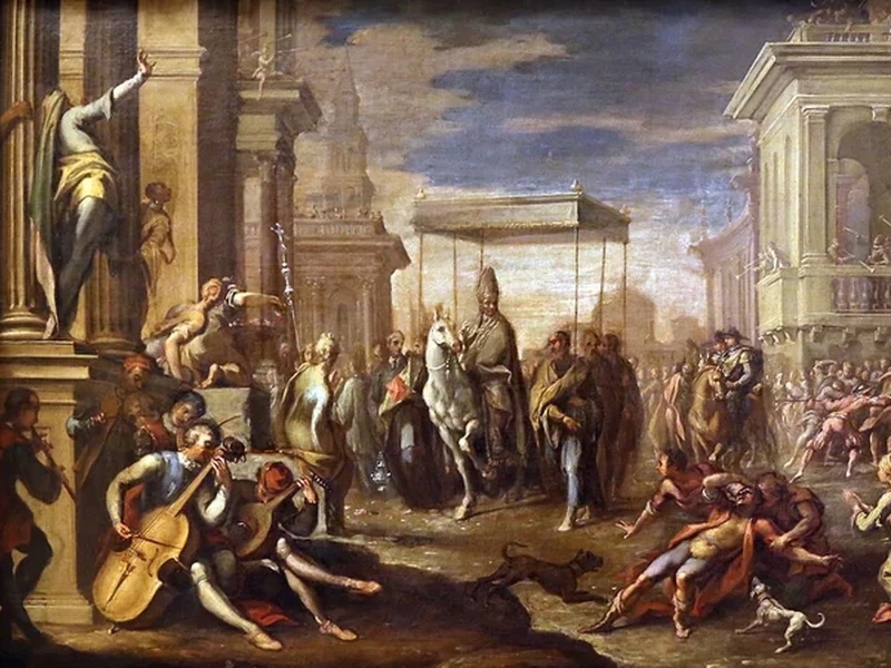 1637-Sigismondo Caula - Miracolo di sant'ambrogio - Gallerie Estensi